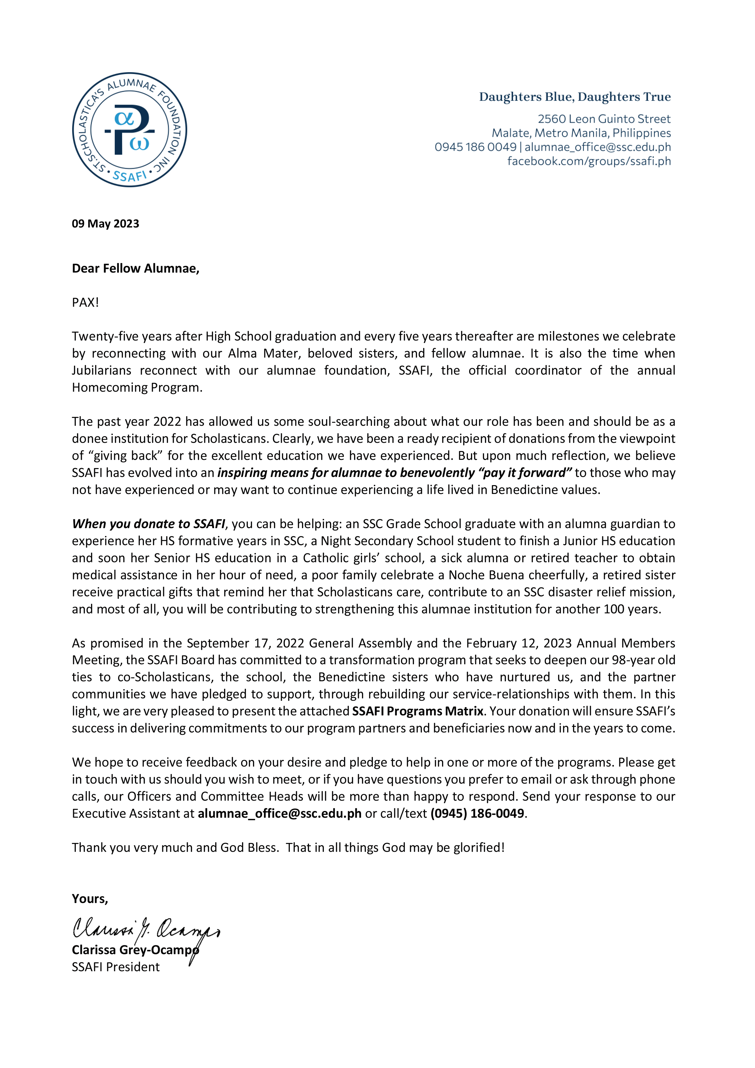 Cover Letter